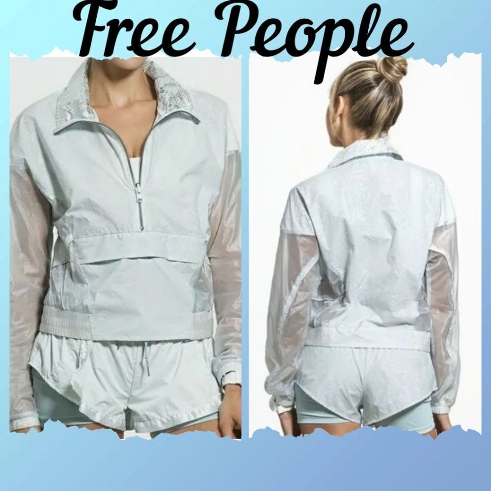 NWOT Free People Movement | Shape Shifter Jacket in Sky